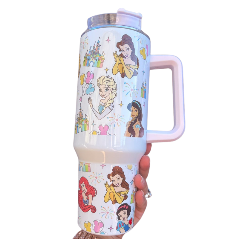 Magic Park Princess 40 oz Kawaii Travel Tumbler