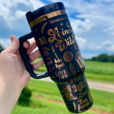 Country Music Star Lainey Wilson Tumbler