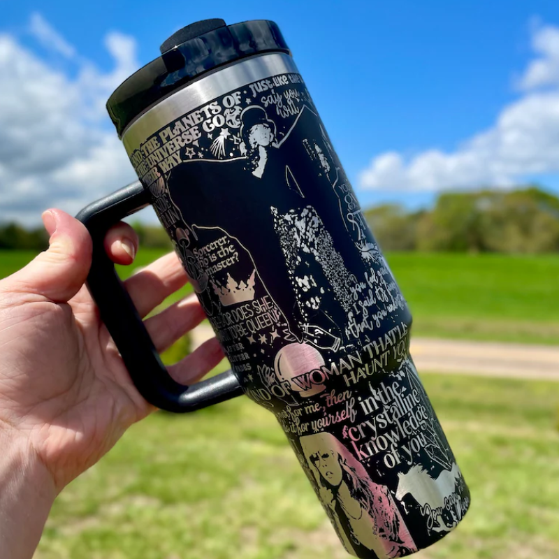 Musician Stevie Nicks Engraved Tumbler