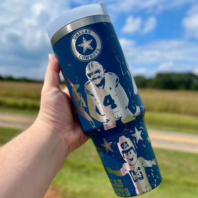 Dallas Cowboys Stainless Steel Insulated Tumbler With Team Logo