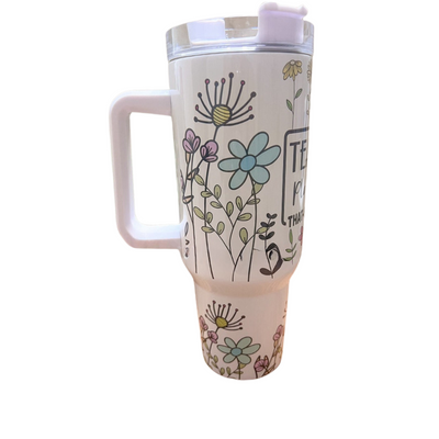 Teacher's Perfect Companion 40 oz Handle Tumbler