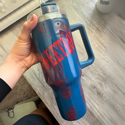 Houston Texans Printed Insulated Tumbler With Handle