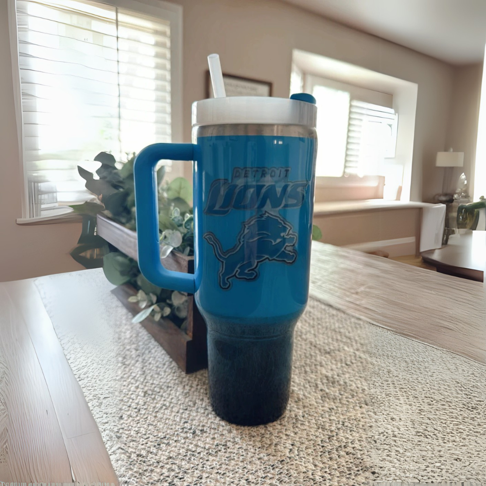 Detroit Lions Double Wall Insulated Tumbler