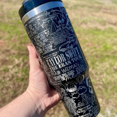 Taylor Swift Printed Tumbler With Handle