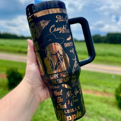 Country Music Star Lainey Wilson Tumbler