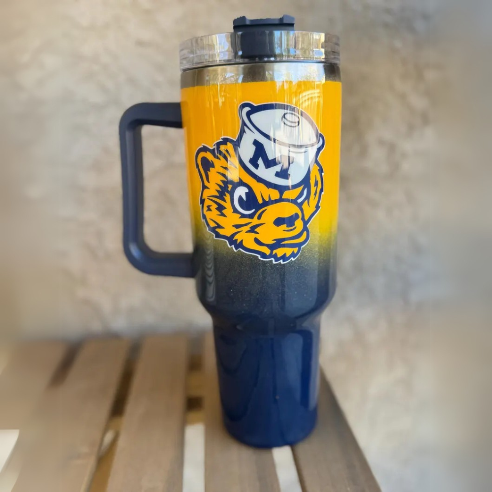 Michigan Wolverines Gradient Insulated Travel Tumbler