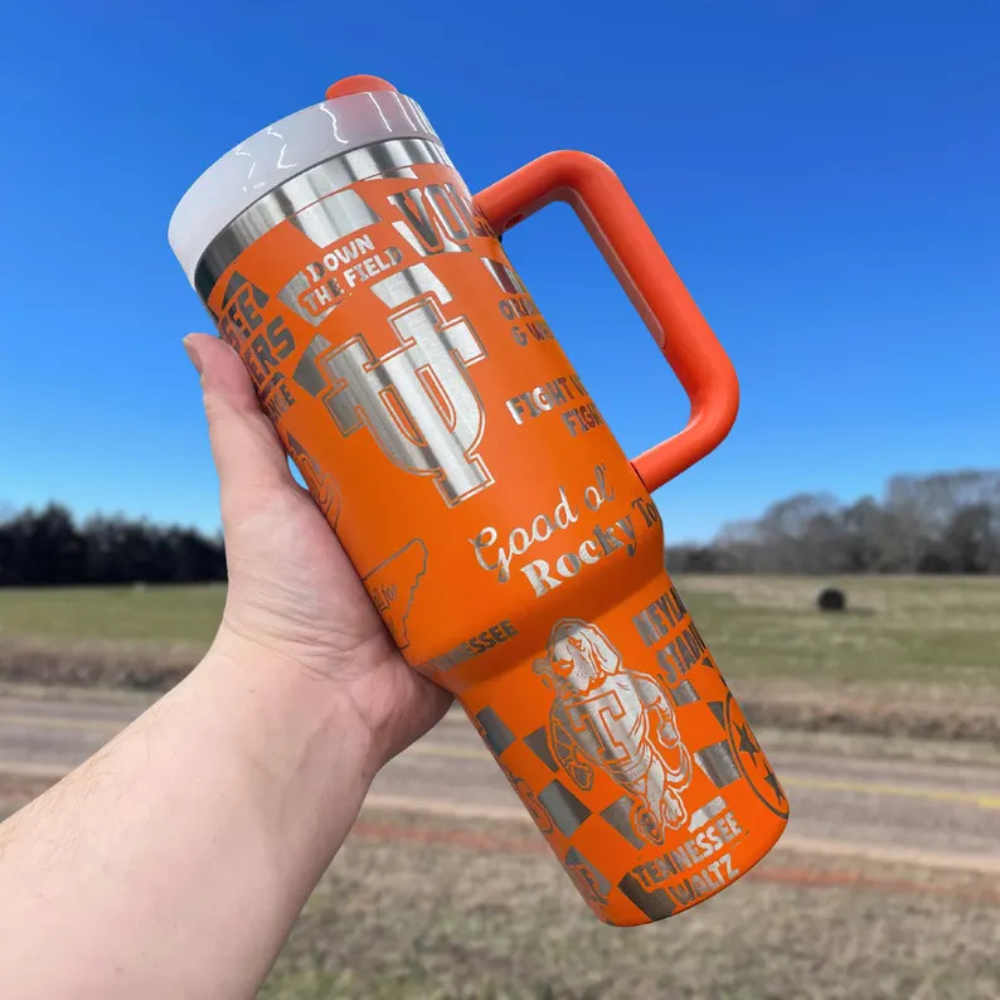 Tennessee Volunteers Handle Stainless Steel Insulated Tumbler