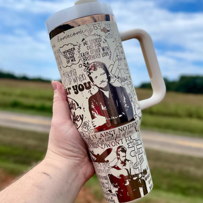 Keith Whitley Legacy 40oz Engraved Tumbler