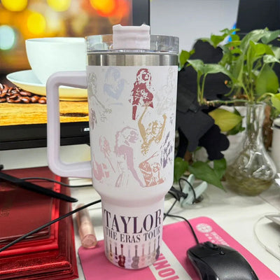 Taylor Swift 40oz Insulated Tumbler With Straw