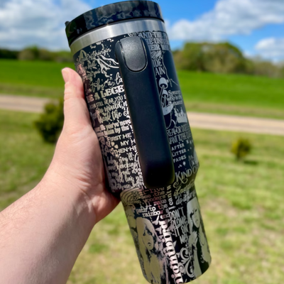 Musician Stevie Nicks Engraved Tumbler