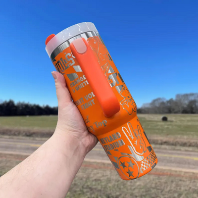 Tennessee Volunteers Handle Stainless Steel Insulated Tumbler