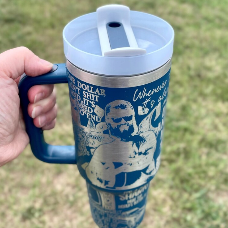 Oliver Anthony Music Engraved Tumbler