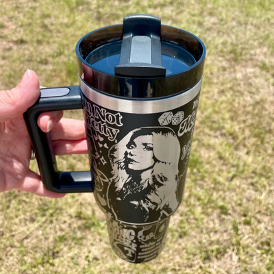 Music Artist Megan Moroney Printed Tumbler