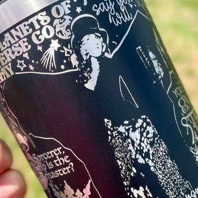 Musician Stevie Nicks Engraved Tumbler