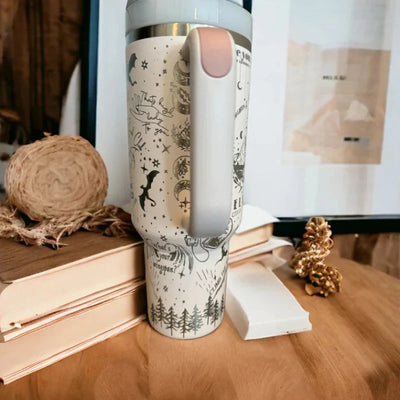 Magical Creatures Travel Tumbler