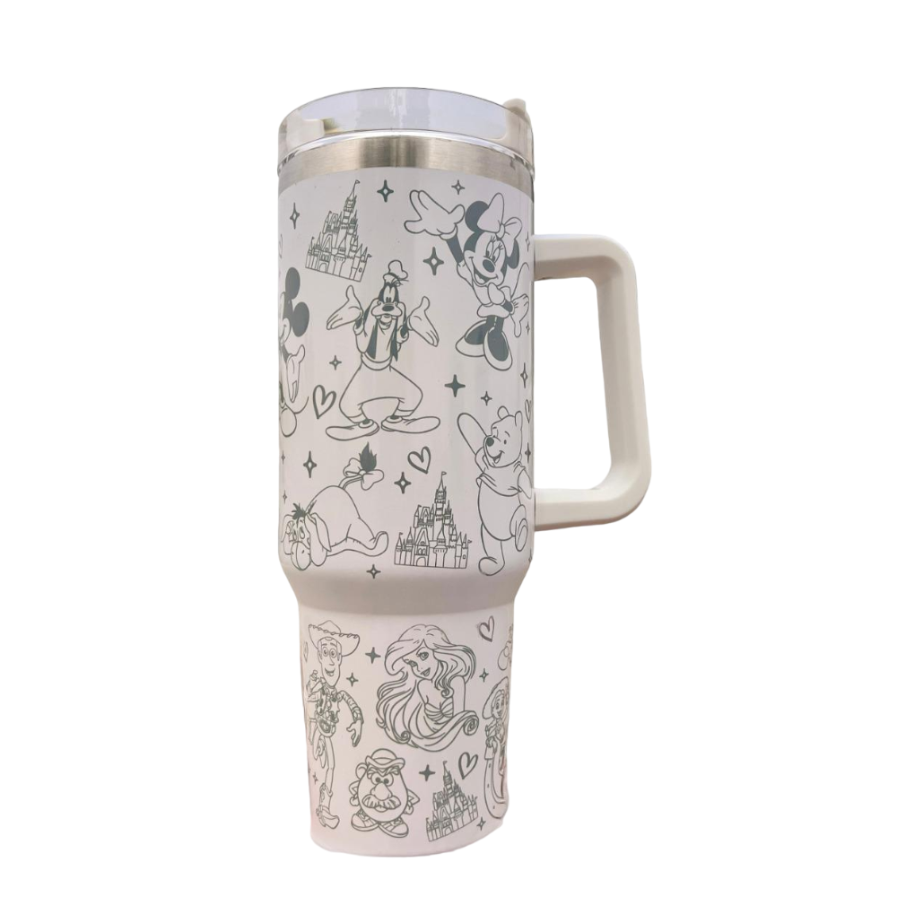 Magic Park 40 oz Travel Tumbler Mug