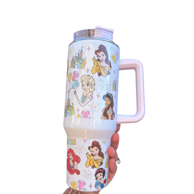 Magic Park Princess 40 oz Kawaii Travel Tumbler