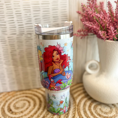 Mermaid 40 oz Kawaii Travel Tumbler Mug