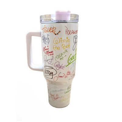 Signatures Character signatures Magic Park signatures Magic park 40 oz tumbler travel mug