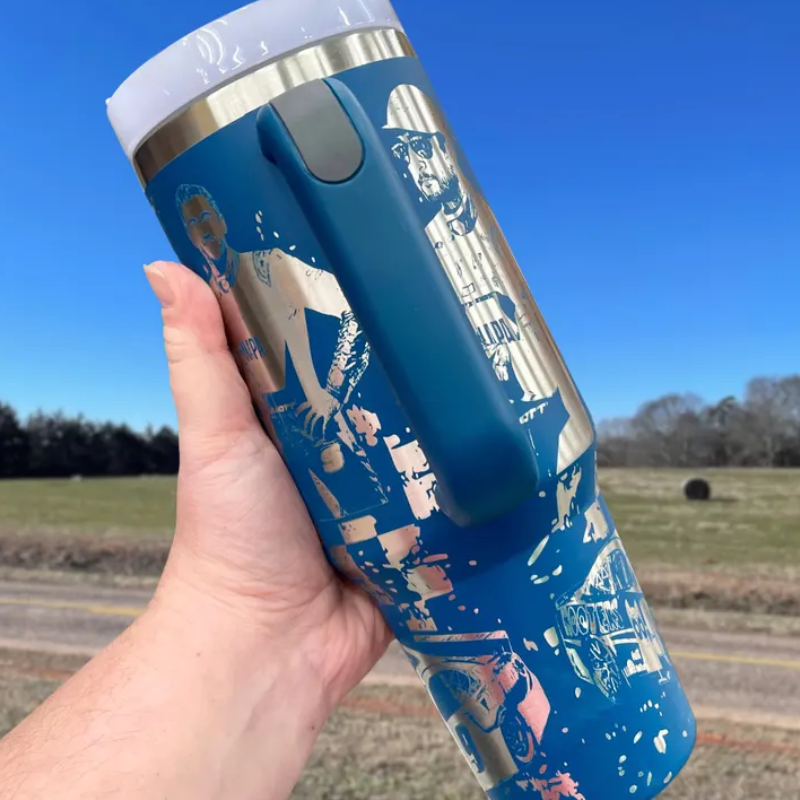 NASCAR Driver Chase Elliott 40oz Engraved Tumbler