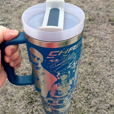 NASCAR Driver Chase Elliott 40oz Engraved Tumbler