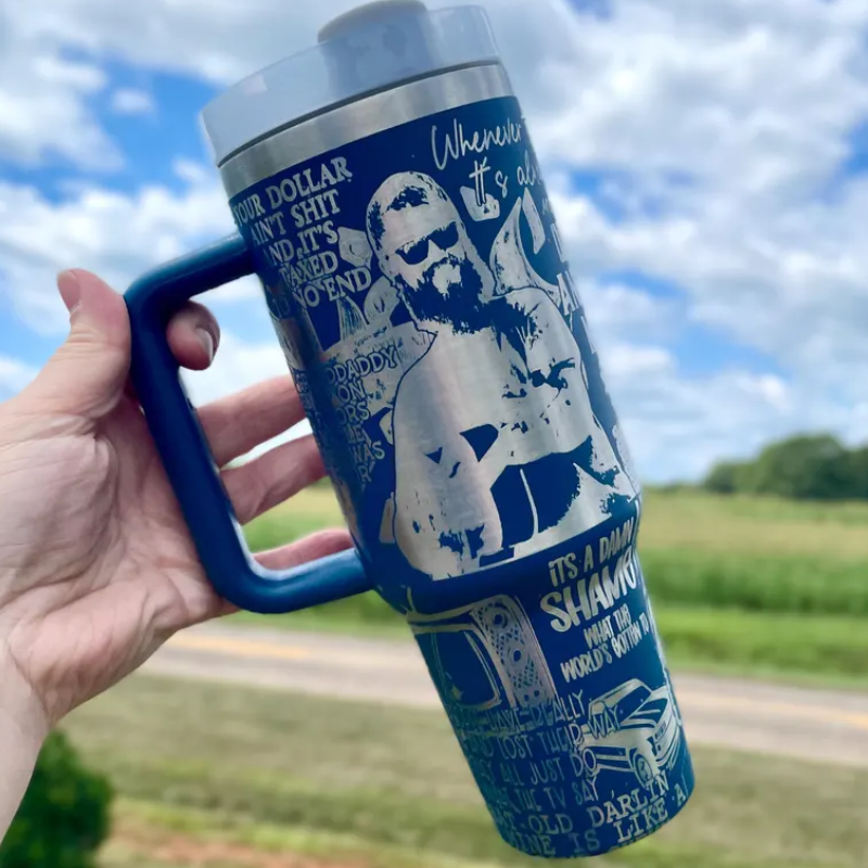 Oliver Anthony Music Engraved Tumbler