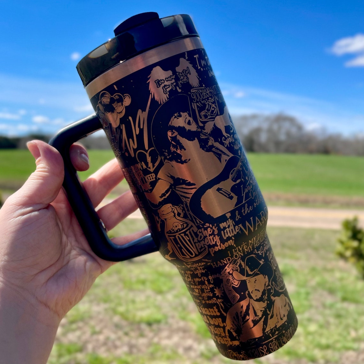 Legendary Musician Warren Zeiders Printed Tumbler