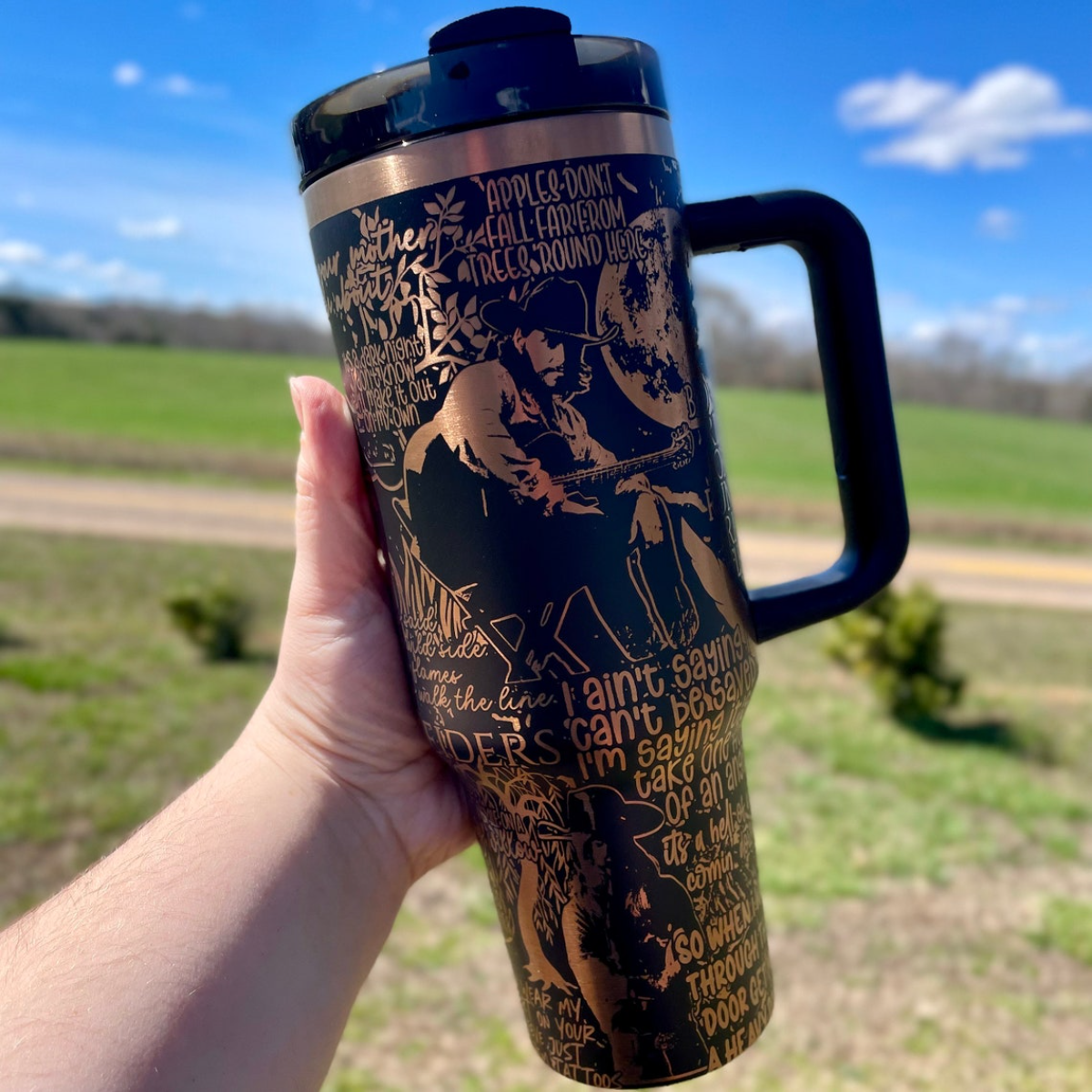 Legendary Musician Warren Zeiders Printed Tumbler