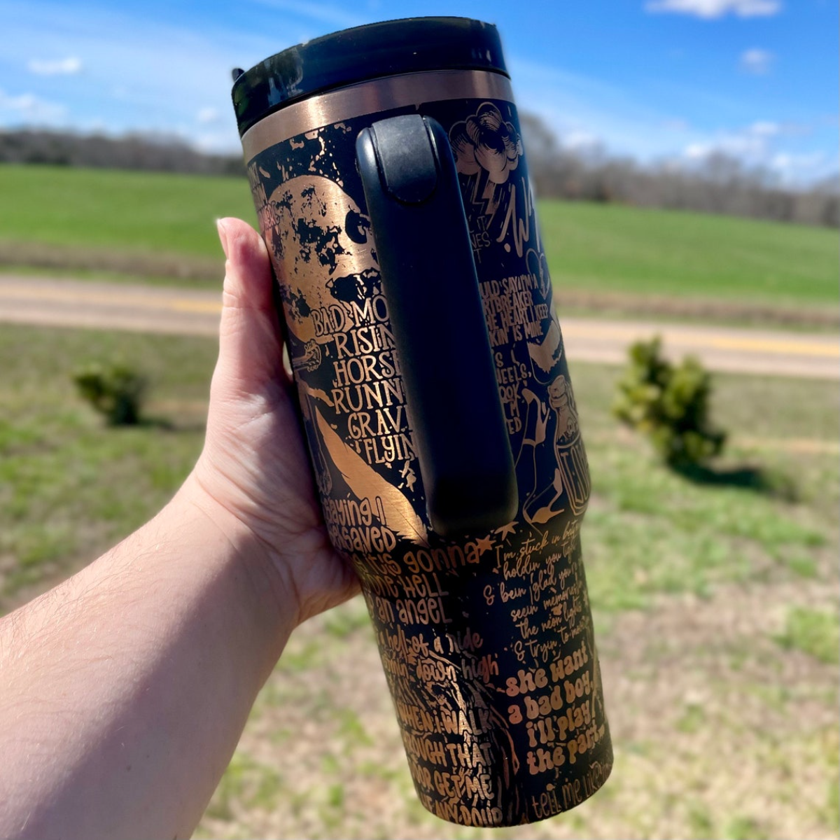 Legendary Musician Warren Zeiders Printed Tumbler