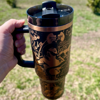 Legendary Musician Warren Zeiders Printed Tumbler