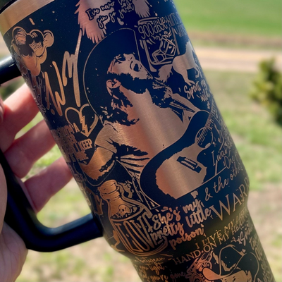 Legendary Musician Warren Zeiders Printed Tumbler