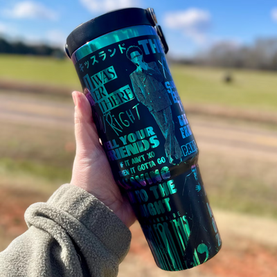 Music Artist The Weekend Engraved Stainless Steel Tumbler