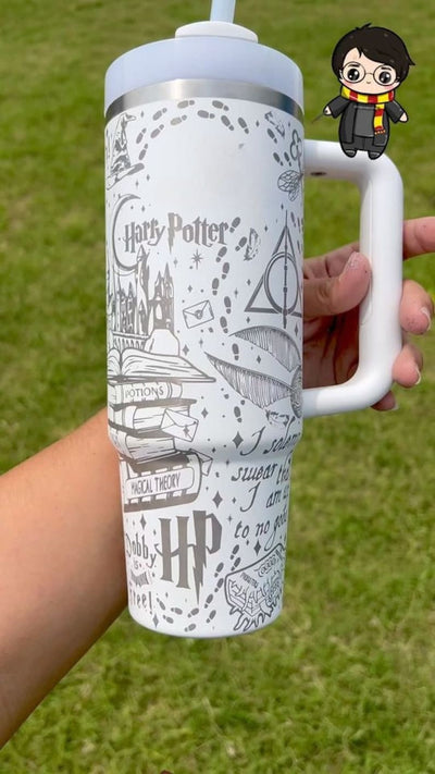 Harry Potter 40 Oz Tumbler With Handle