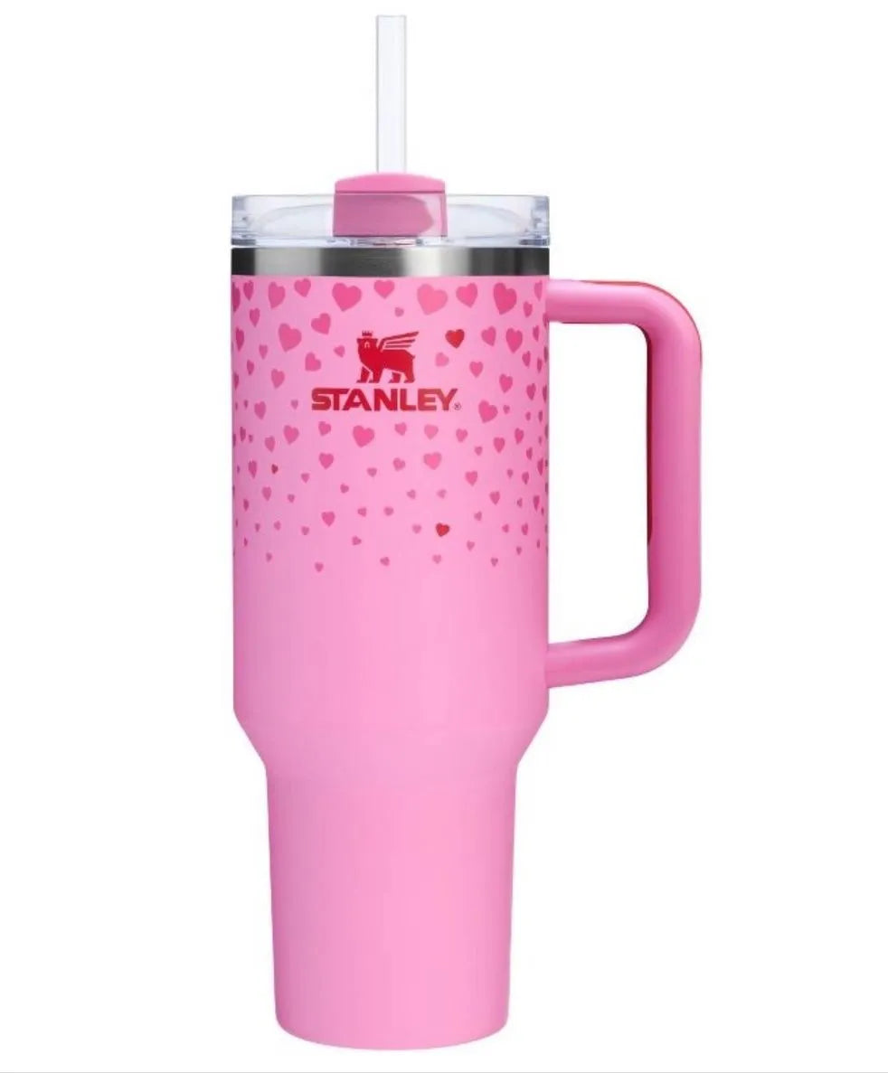 Stanley 40 oz Stainless Steel Tumbler Sweet Hearts